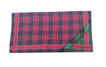 Ladies handkerchief 2x3 colors 100% cotton 29x29 cm : 1 pack of 6 handkerchiefs