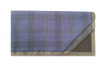 Mens handkerchiefs 2x3 colors 100% cotton 44x44 cm : 1 pack of 6 handkerchiefs