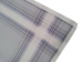 Mens handkerchiefs 2x3 colors 100% cotton 42x42 cm : 1 pack of 6 handkerchiefs