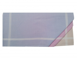 Dameszakdoek 2x3 kleuren 100% katoen 28x28 cm : 1 pakket van 6 zakdoeken