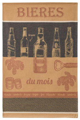 Towels for dishes Beer of the month 100% cotton jacquard 50x75 cm