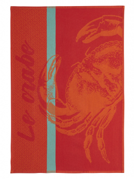 Handtücher für Küchen Crab 100% Jacquard-Baumwolle 50x75 cm