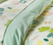 Duvet cover 140x200 +1 pillowcase 65x65 100% cotton The frogs of the pond