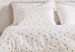 Duvet cover + pillowcases 65x65 cm Hearts of gold 100% cotton percale