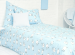 Duvet cover 140x200/220 + 1 pillowcase 65x65 100% cotton blue sheep