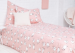 Duvet cover 140x200/220 + 1 pillowcase 65x65 100% cotton pink sheep