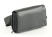 Wallet with monayer/coinbox black leather, scratch, 5 compartments