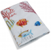 Flat sheet + pillowcase 65x65 cm  Ocean 100% cotton percale