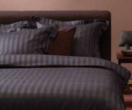 Bettbezug + Kissenbezüge 60x70 cm Linien 100% Baumwolle, Satin Streifen