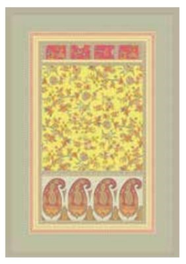 Plaid 135x190 cm Genova Y1 limone Grandfoulard Bassetti