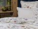 Duvet cover+ pillowcase flowers 100% organic combed cotton percale