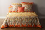 Duvet cover (and pillowcase) 100% cotton satin Ragusa Bassetti