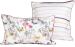 Housse de couette + taies Nature Vivante 100% coton satin, 120 fils/cm²