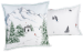 Bettbezug + Kissenbezüge Chalet, Ski und Berg 100% Satin-Baumwolle, 120 Fäden/cm