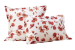 Housse couette + taie 65x65 cm 100% coton percale Coquelicots