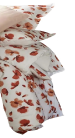 Duvet cover + pillowcase 100% cotton percale Poppies