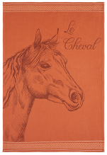 Towels for dishes The horse 100% cotton jacquard 50x75 cm