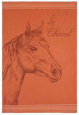 Towels for dishes The horse 100% cotton jacquard 50x75 cm