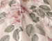 Drap de lit plat + 2 taieq 65x65 cm 100% coton percale roses et feuillages