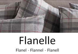 Duvet cover + pillowcase 65x65 cm gray/red tiles 100% cotton flannel