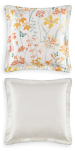 Duvet cover + pillowcase 100% combed satin cotton watercolor floral design