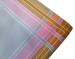 Ladies handkerchief multi 3 colors 100%cotton 29x29cm :1 pack of 6 handkerchiefs