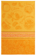 Essuie vaisselle Agrumes jaune/orange 100% coton jacquard 50x75 cm