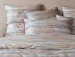 Duvet cover + pillowcases 65x65 Modern Lines 100% organic satin cotton