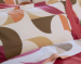 Kissenbezug 65x65 rosa moderne Geometrie 100% Perkal Baumwolle