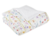 Duvet cover + pillowcases watercolor flowers 100% cotton percale printed 80 thre