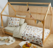 Housse couette 140x200 + 1 taie 65x65 100% coton Balade en forêt