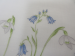 Bells handkerchief 31x31 cotton printed  hand rolled Lehner