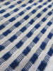 Dishcloth +/- 34x34 cm 100% cotton blue and white