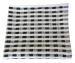 Dishcloth +/- 34x34 cm 100% cotton black and white