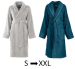 Peignoir col châle 100% coton éponge peigné 420 gr/m²  S M L XL XXL