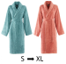 Shawl collar Bathrobe 100% cotton terry combed 420 gr/m²  S M L XL