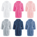 Children's hooded bathrobe 100% cotton terry 450 gr/m²