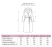Hooded bathrobe 100% cotton terry 450 gr/m²