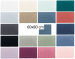 Plain bath mat 60x80 cm 100% cotton terry 900 gr/m²