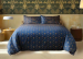 Housse couette (et taie) 100% coton satin 110 fils/cm² Gold Decor Bassetti