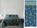 Duvet cover (and pillowcase) 100% cotton sateen Indian Roses  Bassetti
