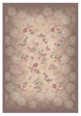 Plaid 135x190 cm Esperidi 41 beige Grandfoulard Bassetti