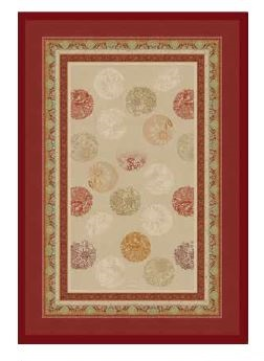 Plaid 135x190 cm Florence R1 Rosso Grandfoulard Bassetti