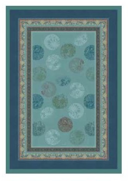 Plaid 135x190 cm Florence T1 Turchese Grandfoulard Bassetti