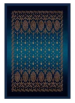 Plaid 135x190 cm Gold Decor B1 Blue Grandfoulard Bassetti
