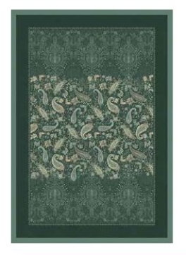 Plaid 135x190 cm Monnalisa V1 Verde  Grandfoulard Bassetti