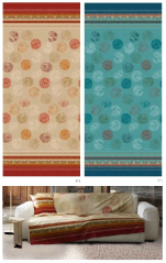 Foulard ou jeté de décoration 180x270 ou 270x270 cm Florence Bassetti