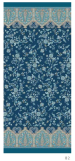 Granfoulard 180x270 oder 270x270 cm Indian roses  Bassetti
