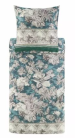 Bettbezug (und Kissenbezug) 100% Baumwolle Satin Boboli V1 Verde Bassetti
