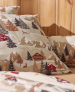 Duvet cover + pillowcase 65x65 cm 100% cotton flannel Snow-covered mountains